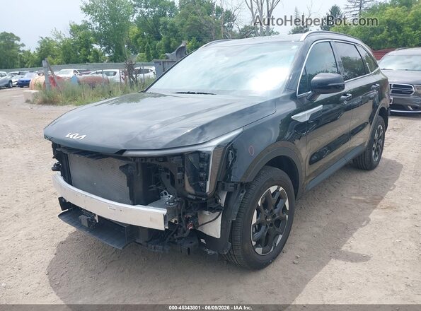 5XYRLDJC6SG362541 2025 KIA SORENTO Black Передня ліва чверть