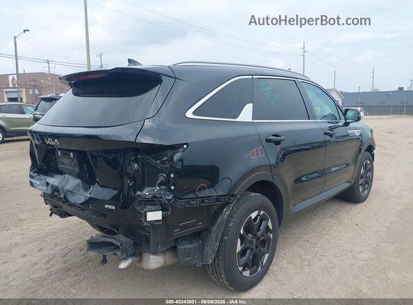 5XYRLDJC6SG362541 2025 KIA SORENTO Black Задня права чверть