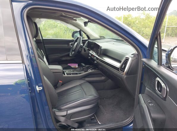 5XYRLDJC7RG297368 2024 KIA SORENTO Blue Vista interior delantera