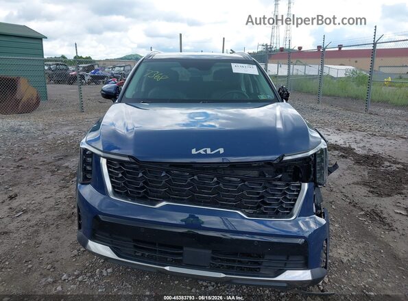 5XYRLDJC7RG297368 2024 KIA SORENTO Blue Vista del cuadro de instrumentos