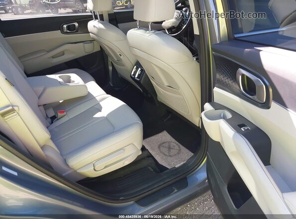 5XYRLDJC9RG291250 2024 KIA SORENTO Blue Вид наклейки з VIN-кодом