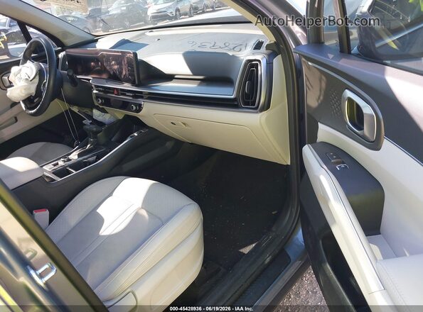 5XYRLDJC9RG291250 2024 KIA SORENTO Blue Вид салону спереду
