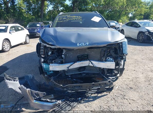5XYRLDJC9RG291250 2024 KIA SORENTO Blue Вид щитка приладів
