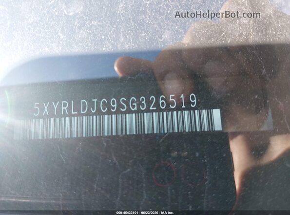 5XYRLDJC9SG326519 2025 KIA SORENTO Gray Widok komory silnika