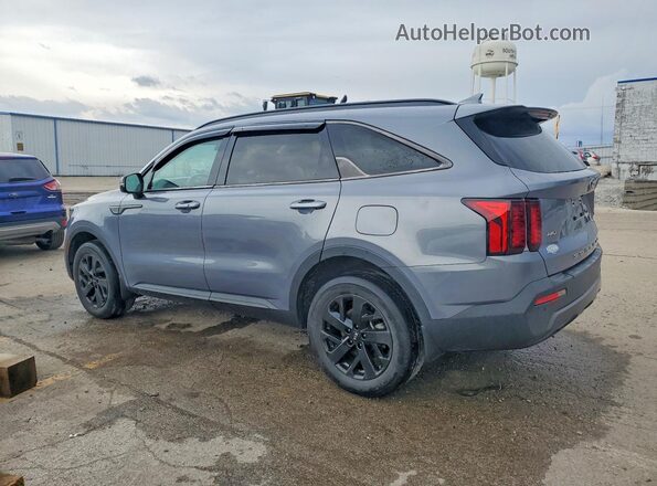 5XYRLDLC0MG068665 2021 KIA SORENTO Blue Tył lewy