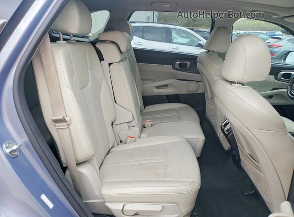 5XYRLDLC0MG068665 2021 KIA SORENTO Blue Widok wnętrza z tyłu