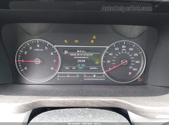 5XYRLDLC0NG096581 2022 KIA SORENTO Gray Հետևի նստատեղերի տեսք