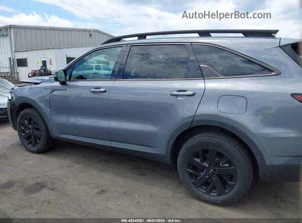 5XYRLDLC0NG096581 2022 KIA SORENTO Gray Սալոնի 360 աստիճան տեսք