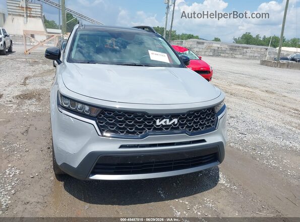 5XYRLDLC0PG195985 2023 KIA SORENTO Gray Vista interior trasera