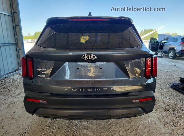 5XYRLDLC1MG007762 2021 KIA SORENTO Charcoal Rear view