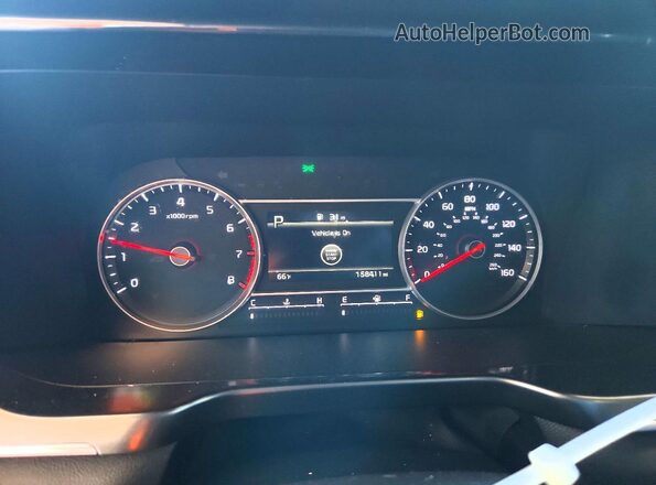5XYRLDLC1MG007762 2021 KIA SORENTO Charcoal Instrument cluster view