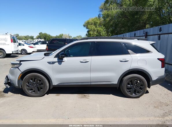 5XYRLDLC1NG158330 2022 KIA SORENTO Gray Widok wnętrza 360 stopni