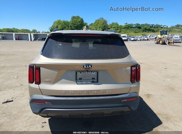 5XYRLDLC2MG005731 2021 KIA SORENTO Gold 