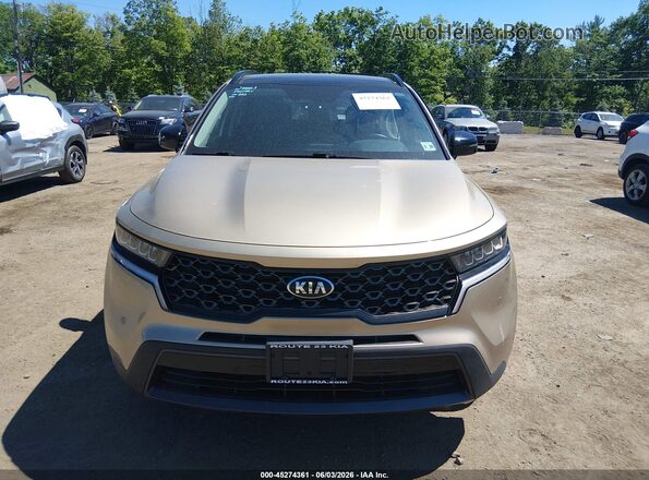 5XYRLDLC2MG005731 2021 KIA SORENTO Gold Вид щитка приладів