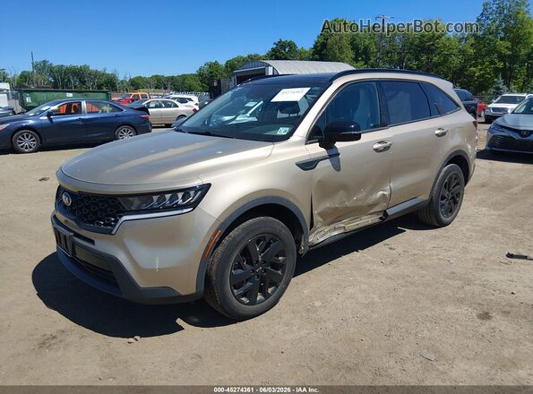 5XYRLDLC2MG005731 2021 KIA SORENTO Gold Передня ліва чверть
