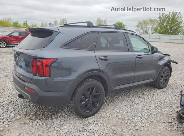 5XYRLDLC2MG005955 2021 KIA SORENTO Gray Rear right