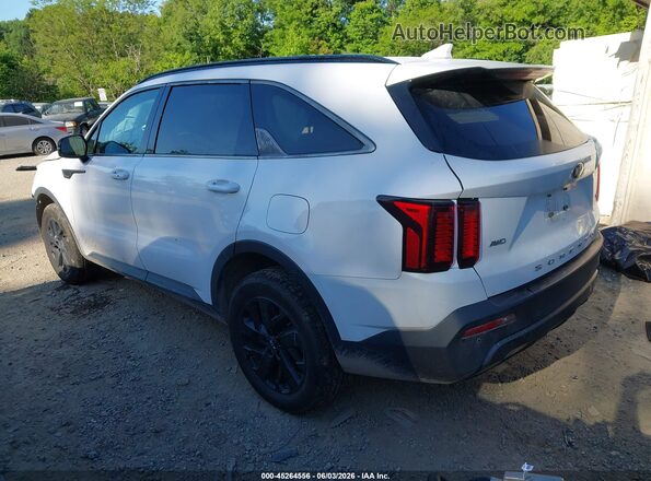 5XYRLDLC2MG017376 2021 KIA SORENTO White Հետևի ձախ