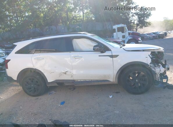 5XYRLDLC2MG017376 2021 KIA SORENTO White Սալոնի 360 աստիճան տեսք