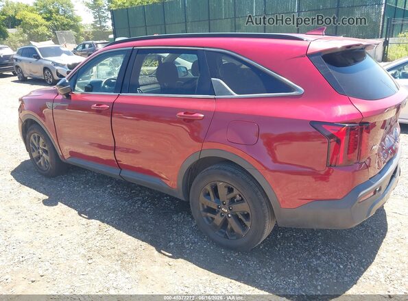 5XYRLDLC2MG021573 2021 KIA SORENTO Red Rear left