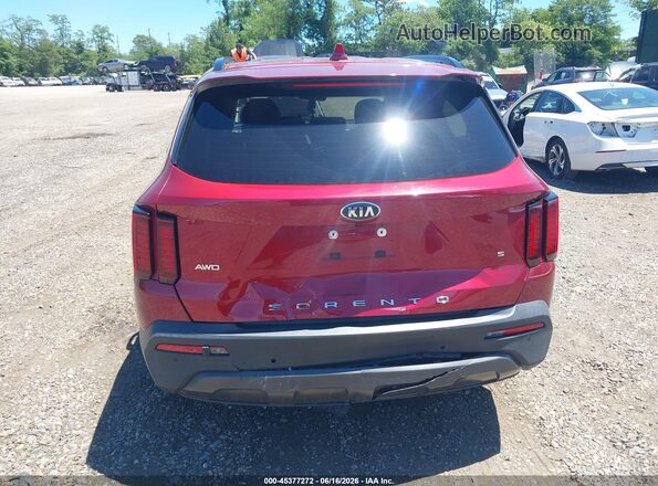 5XYRLDLC2MG021573 2021 KIA SORENTO Red 