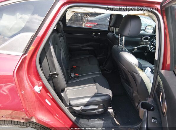 5XYRLDLC3MG003616 2021 KIA SORENTO Red Widok naklejki z numerem VIN