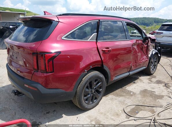 5XYRLDLC3MG003616 2021 KIA SORENTO Red Tył prawy
