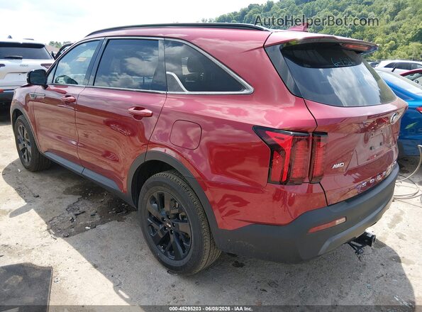 5XYRLDLC3MG003616 2021 KIA SORENTO Red Tył lewy