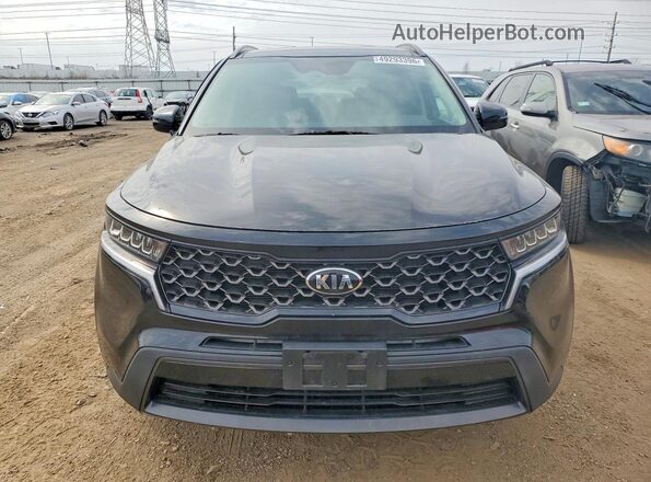 5XYRLDLC3MG018133 2021 KIA SORENTO Black Widok z przodu