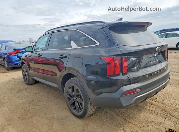5XYRLDLC3MG018133 2021 KIA SORENTO Black Tył lewy