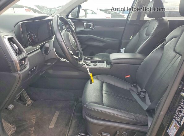 5XYRLDLC3MG018133 2021 KIA SORENTO Black Widok wnętrza z przodu