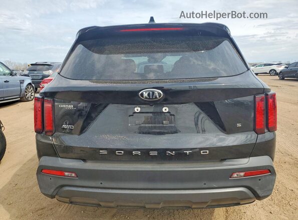 5XYRLDLC3MG018133 2021 KIA SORENTO Black Widok z tyłu