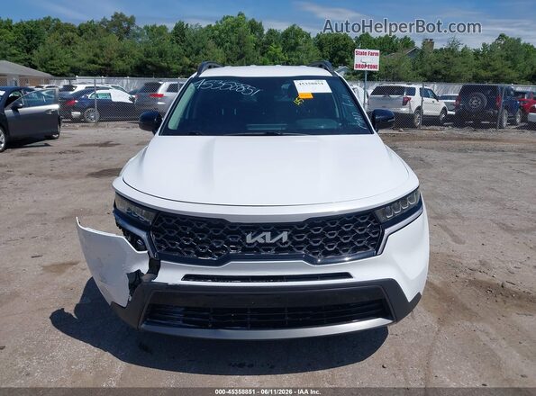 5XYRLDLC3NG150651 2022 KIA SORENTO White Vista del cuadro de instrumentos