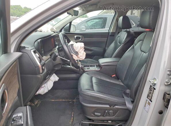 5XYRLDLC5NG126576 2022 KIA SORENTO Gray Вид салону спереду