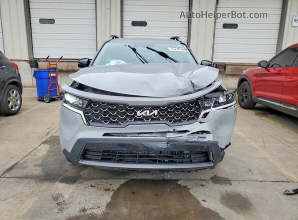 5XYRLDLC5NG126576 2022 KIA SORENTO Gray Вид спереду