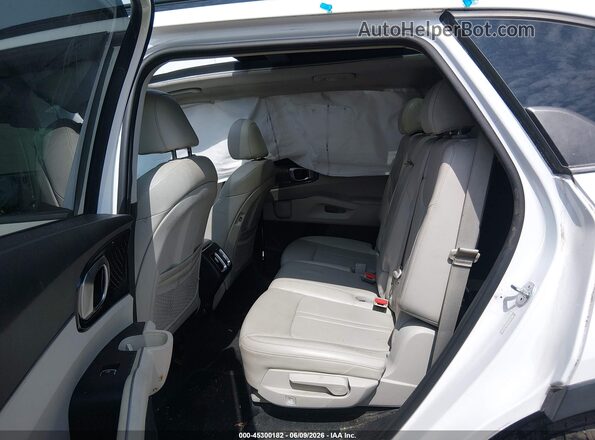 5XYRLDLC7MG004204 2021 KIA SORENTO White VIN sticker view