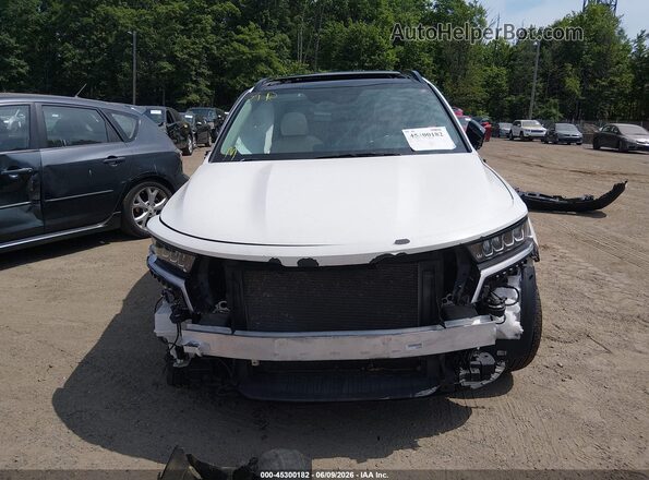 5XYRLDLC7MG004204 2021 KIA SORENTO White Rear interior view