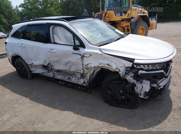 5XYRLDLC7MG004204 2021 KIA SORENTO White Front view