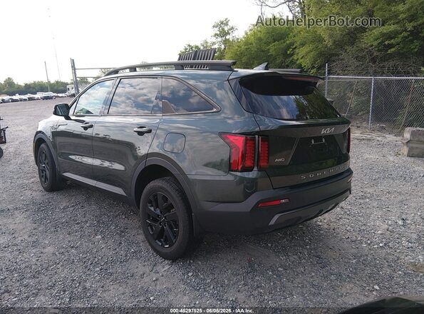 5XYRLDLC7NG139880 2022 KIA SORENTO Black Հետևի ձախ