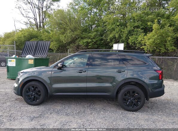 5XYRLDLC7NG139880 2022 KIA SORENTO Black Սալոնի 360 աստիճան տեսք