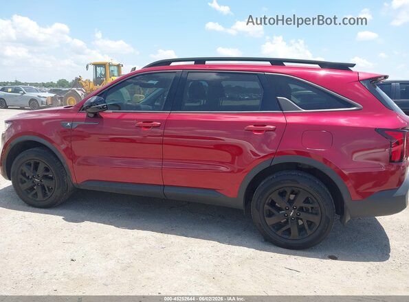 5XYRLDLC8NG144778 2022 KIA SORENTO Red Widok wnętrza 360 stopni