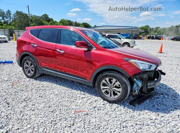 5XYZT3LB0GG371841 2016 HYUNDAI SANTA Red წინა მარჯვენა