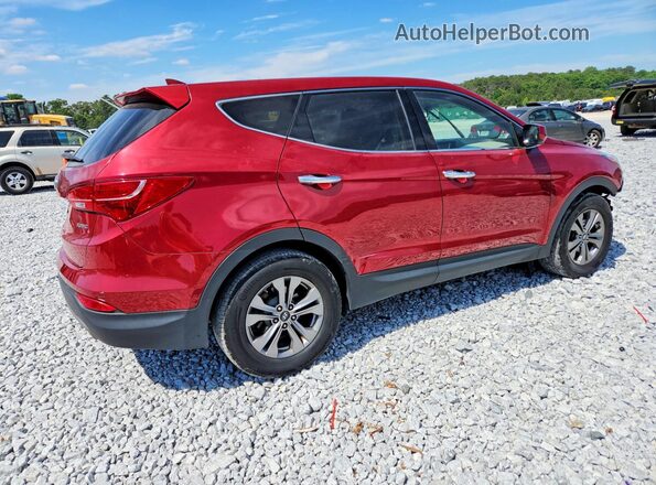 5XYZT3LB0GG371841 2016 HYUNDAI SANTA Red უკანა მარჯვენა