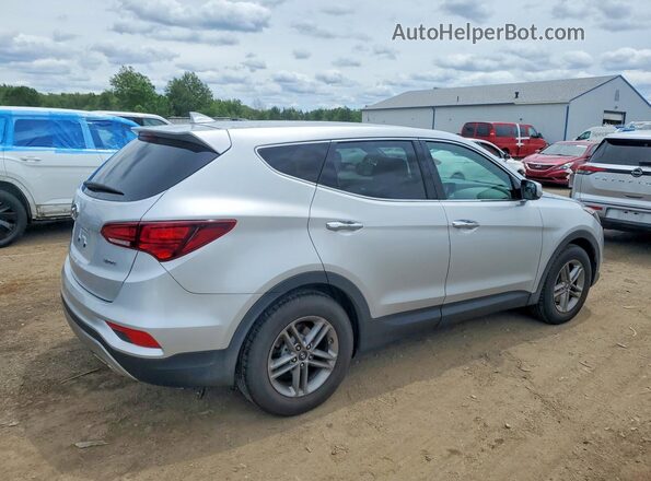 5XYZT3LB0HG394490 2017 HYUNDAI SANTA Silver Trasero derecho