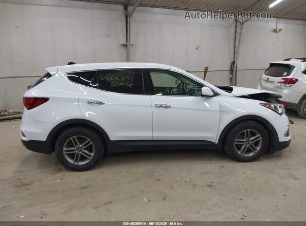 5XYZT3LB0JG532857 2018 HYUNDAI SANTA FE SPORT Белый Вид задней части салона