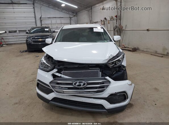 5XYZT3LB0JG532857 2018 HYUNDAI SANTA FE SPORT Белый Вид щитка приборов