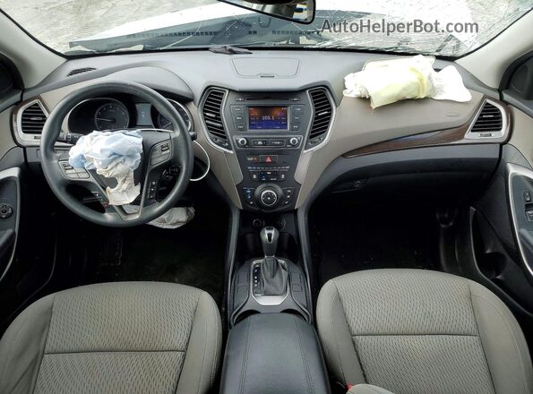 5XYZT3LB0JG562425 2018 HYUNDAI SANTA Silver 