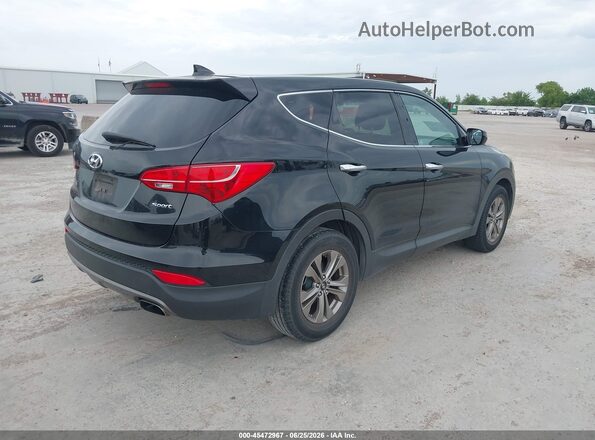 5XYZT3LB1GG331025 2016 HYUNDAI SANTA FE SPORT Black Trasero derecho