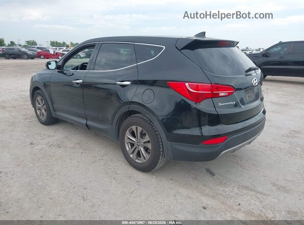 5XYZT3LB1GG331025 2016 HYUNDAI SANTA FE SPORT Black Trasero izquierdo