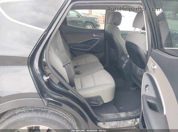 5XYZT3LB1GG331025 2016 HYUNDAI SANTA FE SPORT Black Vista de la etiqueta del VIN