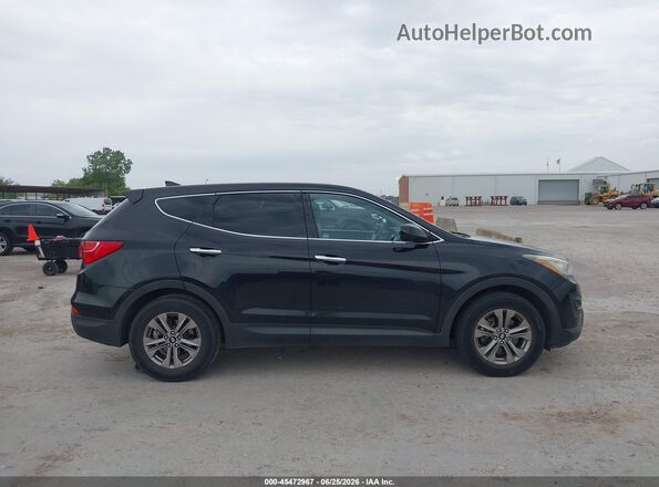 5XYZT3LB1GG331025 2016 HYUNDAI SANTA FE SPORT Black Vista interior trasera
